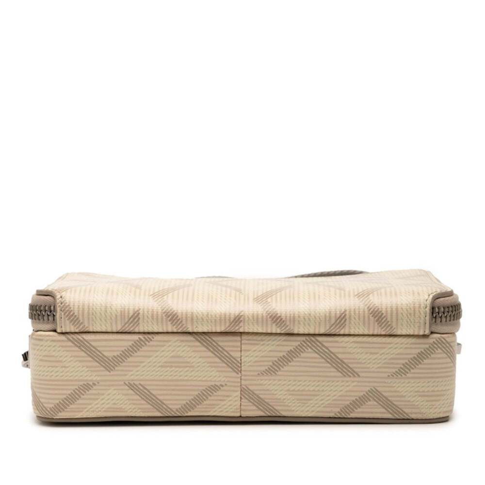 CHRISTIAN DIOR Cream Diamond Leather Shoulder Bag - Picture 3 of 7